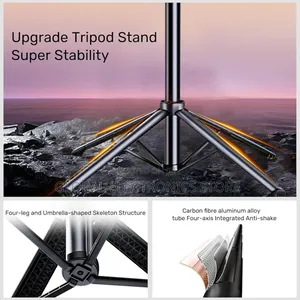 C-19 Ai Intelligent 360 Auto Face Tracking Tripod With Stand Light