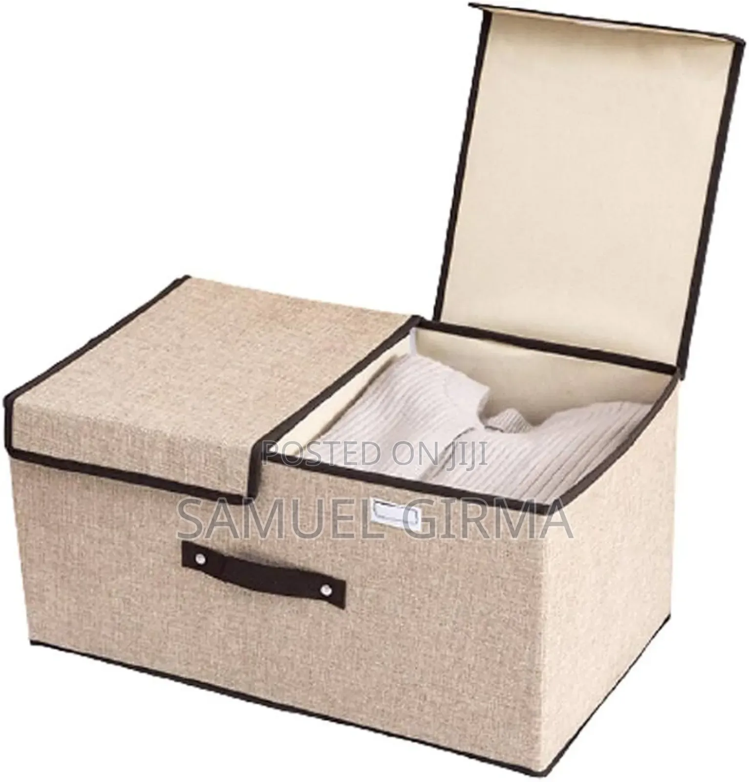 Multiple Uses Dust Proof Foldable Storage Box With Lid