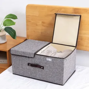 Multiple Uses Dust Proof Foldable Storage Box With Lid
