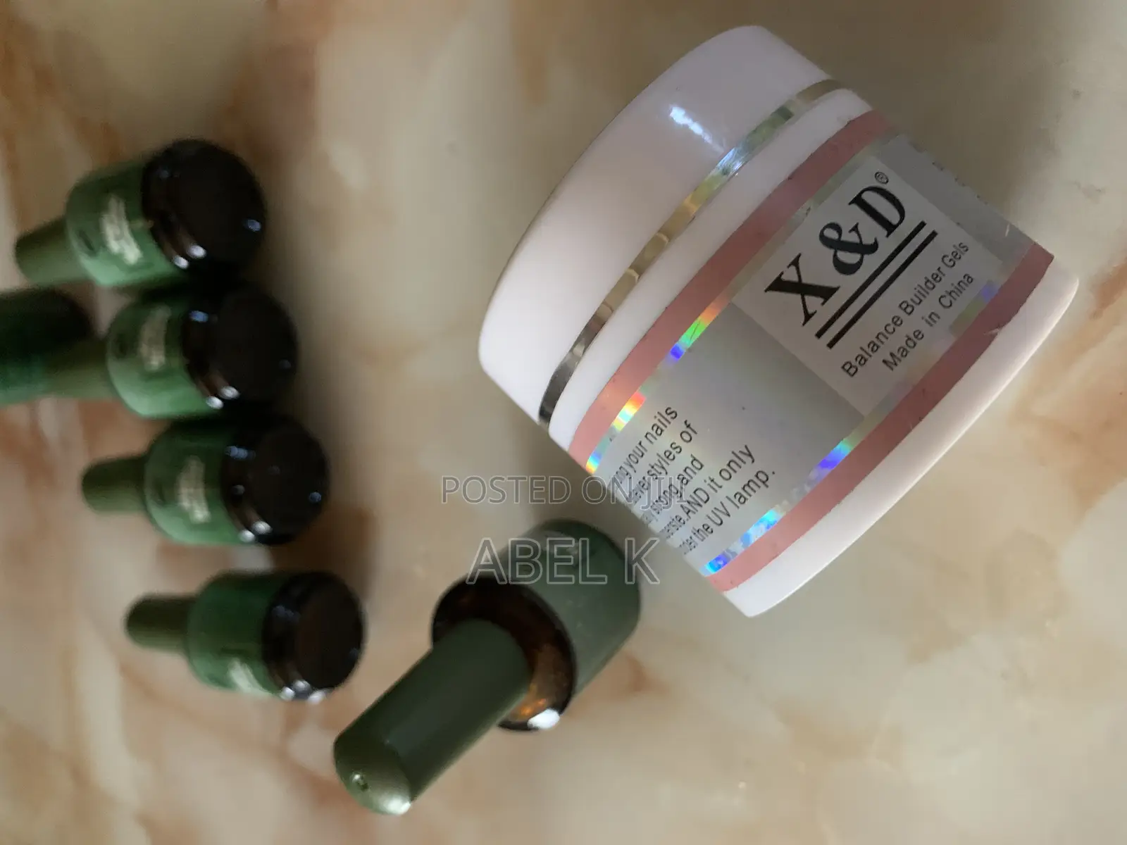 Magic Nail Polish Remover (15 Ml) and Led Uv Gel – “Pink Nude” (56 G)