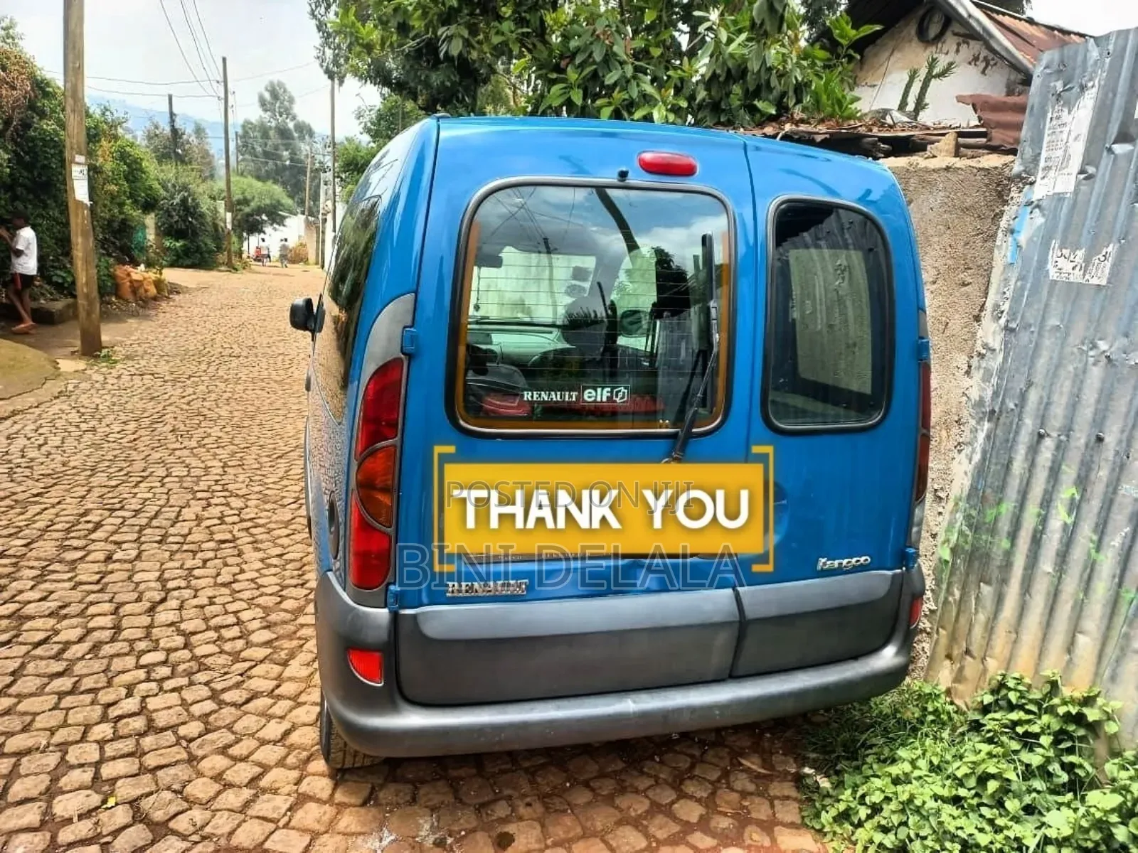 Renault Kangoo RX4 2002 Blue