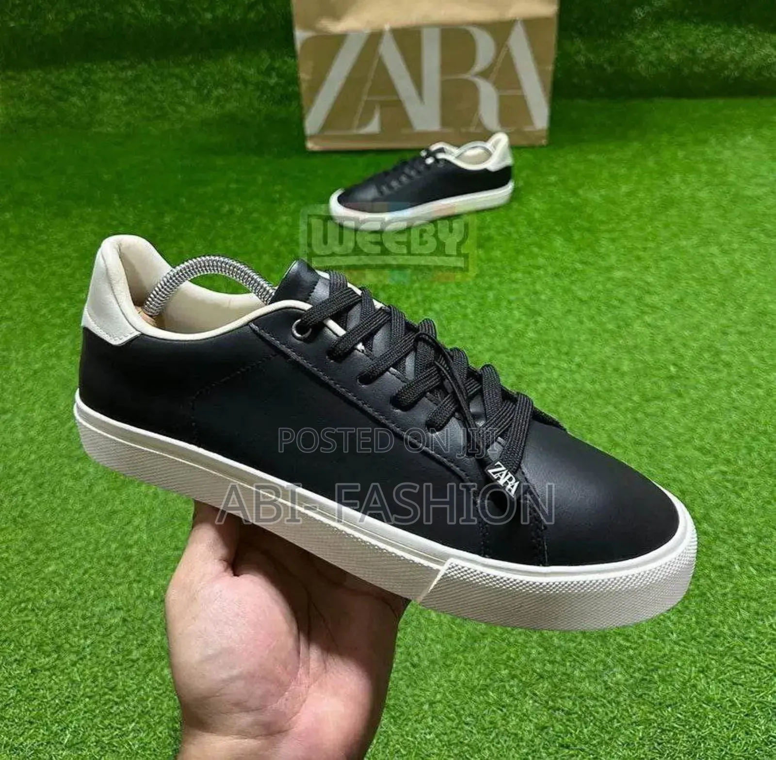 Zara Casual Sneakers Shoes White Insole
