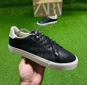 Zara Casual Sneakers Shoes White Insole