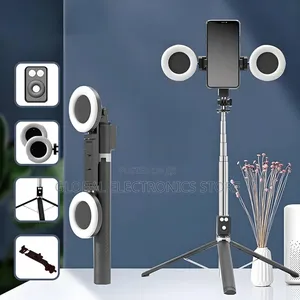 1.7m Selfie Stick Tripod With Fill Light