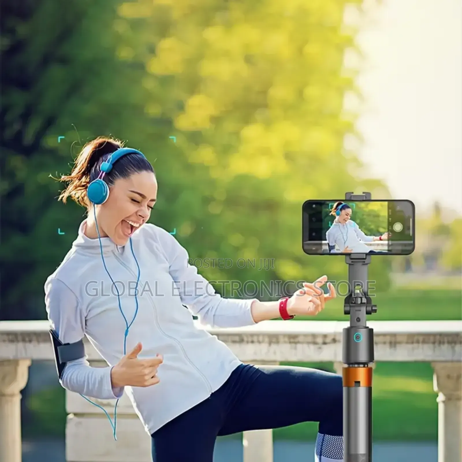 Q13 Intelligent Ai Face-Tracking 1.8m Extendable Selfie Stick/Tripod