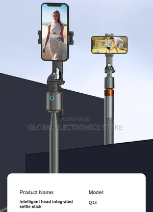 Q13 Intelligent Ai Face-Tracking 1.8m Extendable Selfie Stick/Tripod
