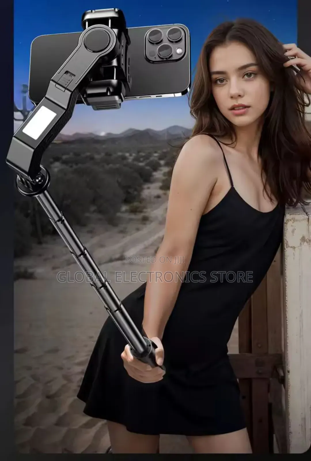 Q31 Extendable Selfie Stick Gimbal Stabilizer Smartphone