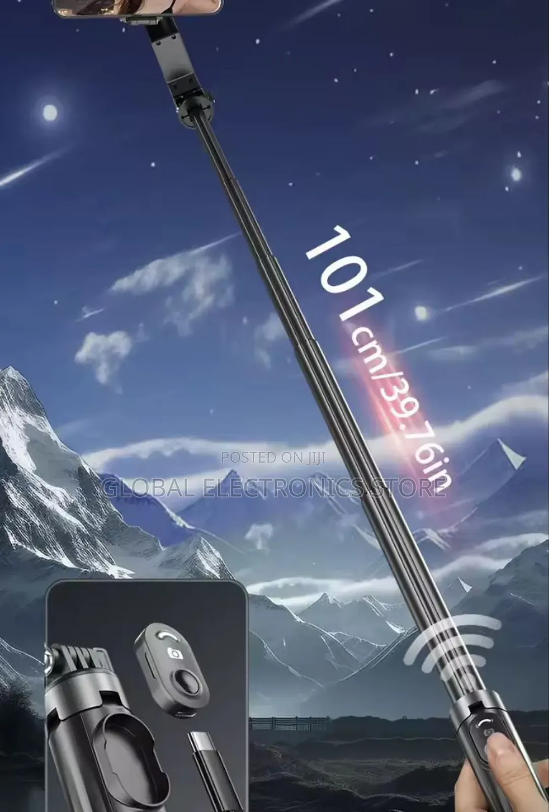 Q31 Extendable Selfie Stick Gimbal Stabilizer Smartphone