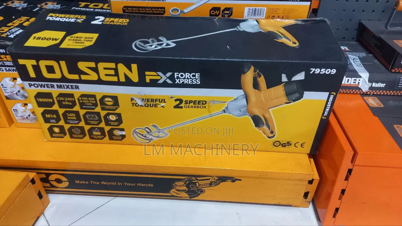 Tolsen Hand Mixer 1800w