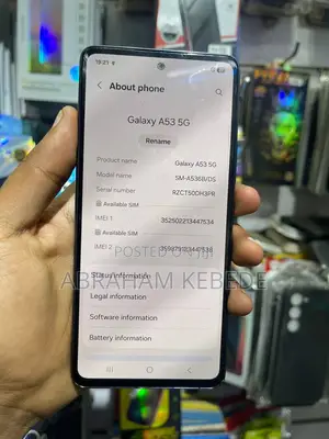 Samsung Galaxy A53 5G 128 GB Black