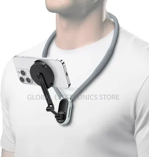 2 in 1 Jmary Mg-02 Magnetic Neck Holder for Action Camera Phone