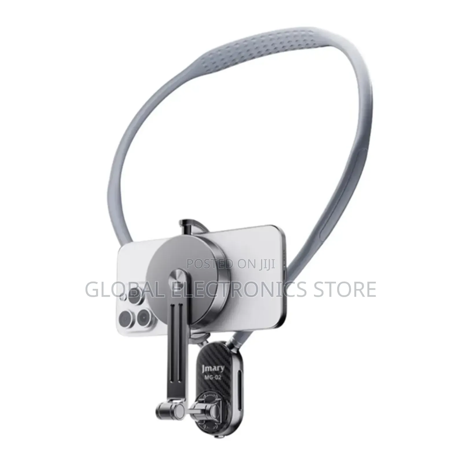2 in 1 Jmary Mg-02 Magnetic Neck Holder for Action Camera Phone