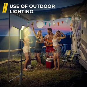 Rechargeable Led Work Light With Stand, Cordless and Camping Light