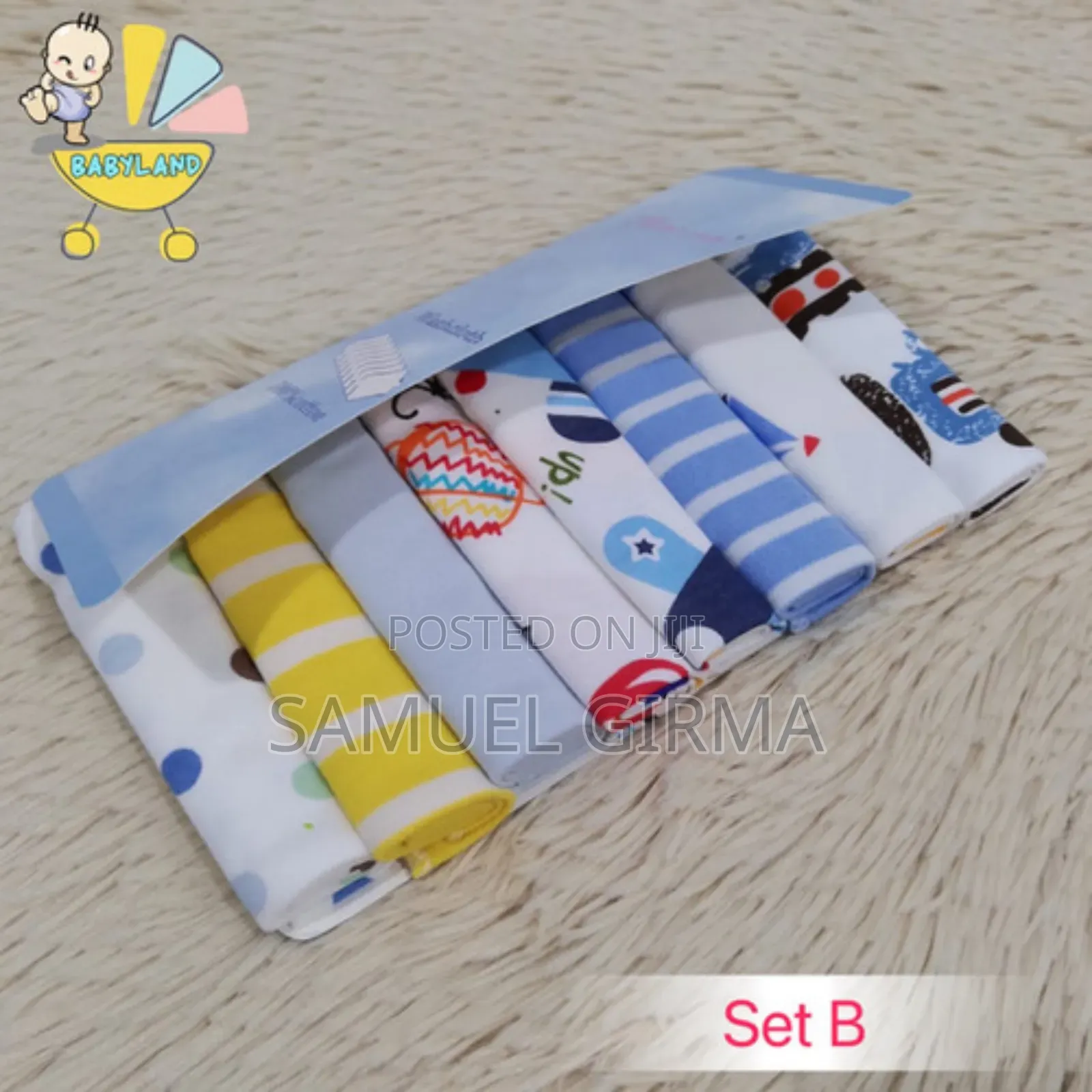 አንዱ እሽግ 5 ፍሬ ነው Size 0-12m Carter's