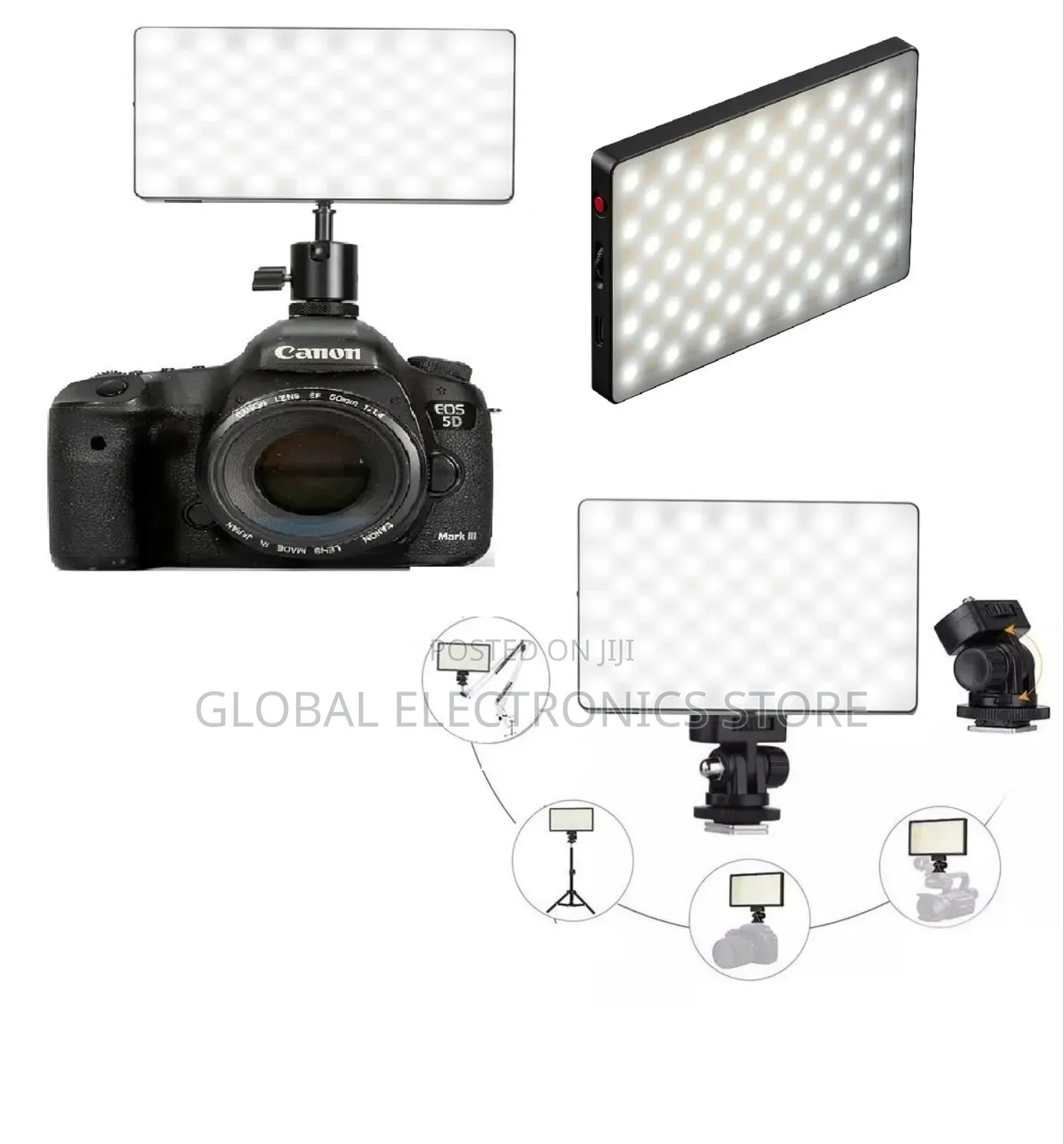 U480 Pro RGB Photography Led Light With Rechargeable Light Panel