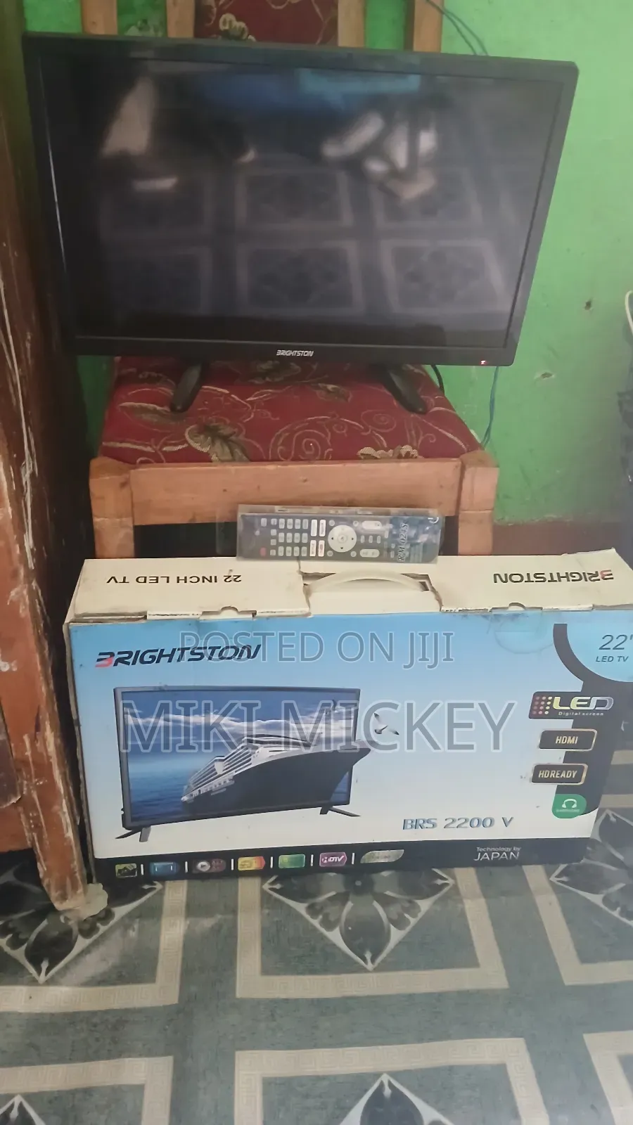 Brightston Tv "22inch" 7,000birr Adis Tv Nw