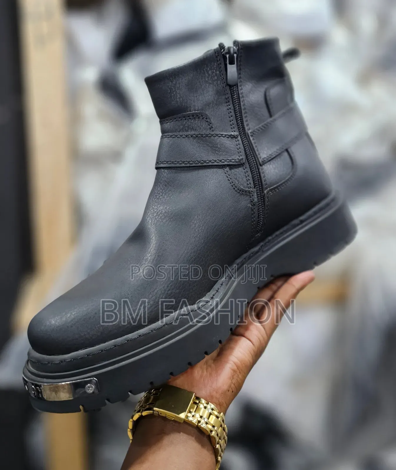 Chekich Leather Boots Made in Turkey (ባሉበት ያለተጨማሪ ክፍያ እንልካለን)