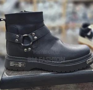 Chekich Leather Boots Made in Turkey (ባሉበት ያለተጨማሪ ክፍያ እንልካለን)