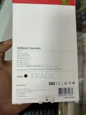 Itel Power Bank With 20,000mah