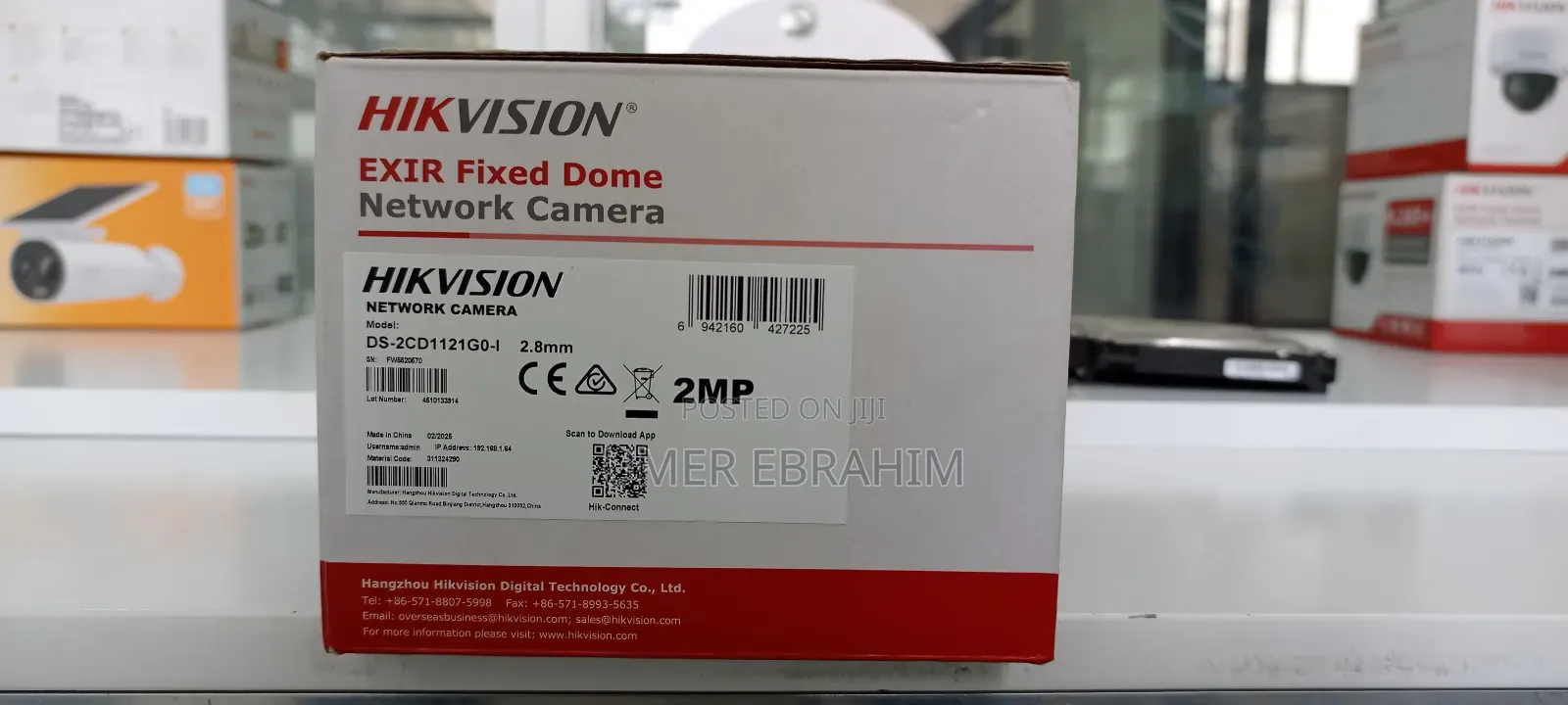 Hikvision 2mp H265+