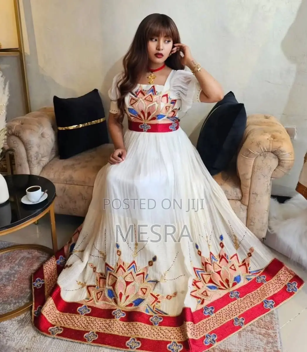 ባህላዊ ቀሚስ በጥራት የተሰሩ