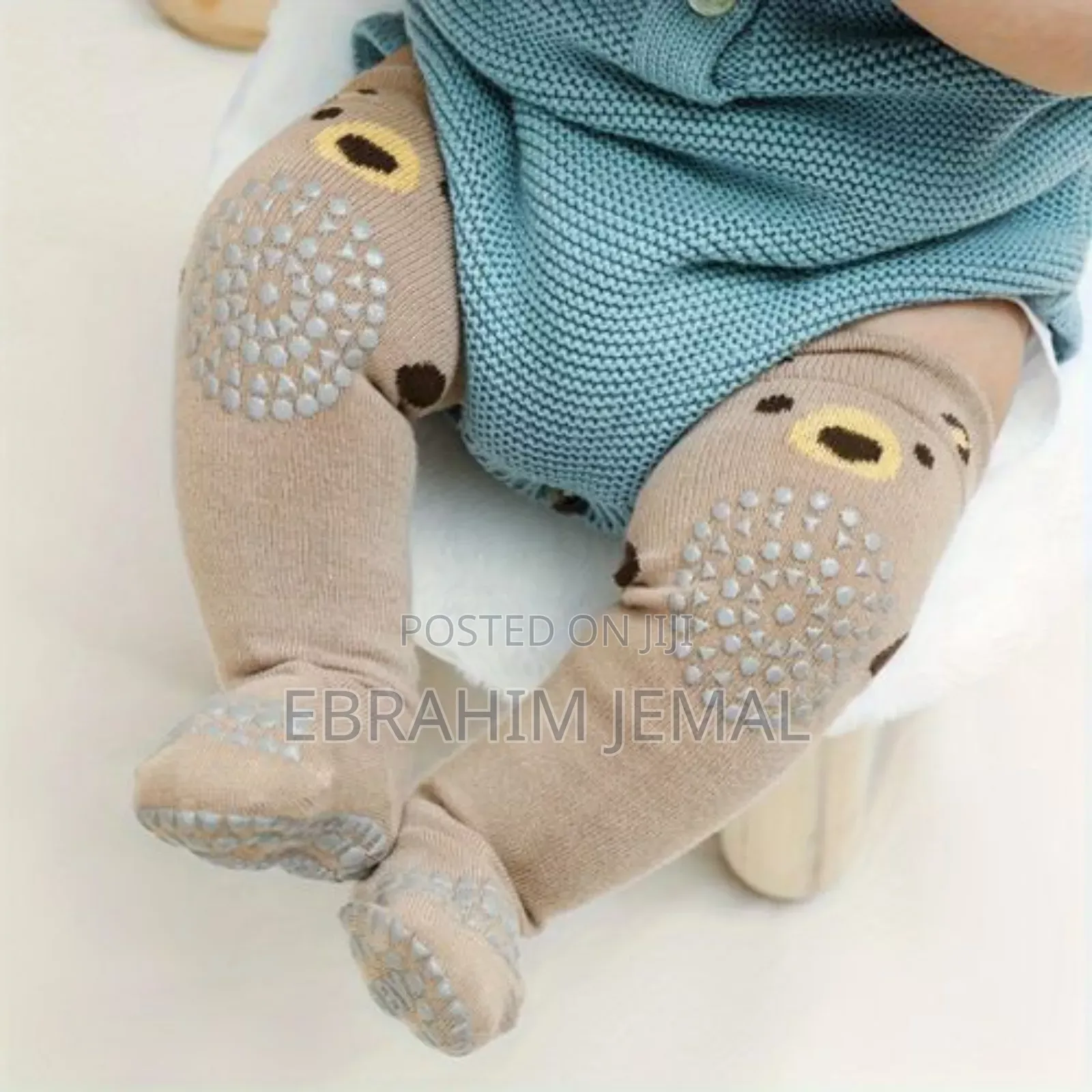 Anti Slip Socks Baby Crawling | Knee Pads