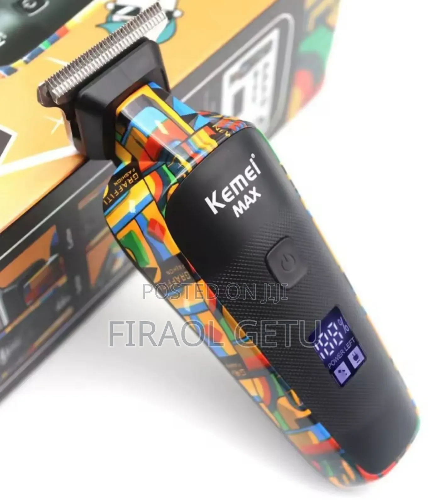 Kemei Km-Max5090 Professional Hair Clipper Kit Typ C Ub Charging