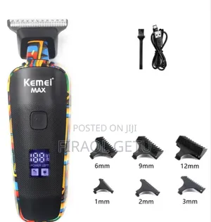 Kemei Km-Max5090 Professional Hair Clipper Kit Typ C Ub Charging