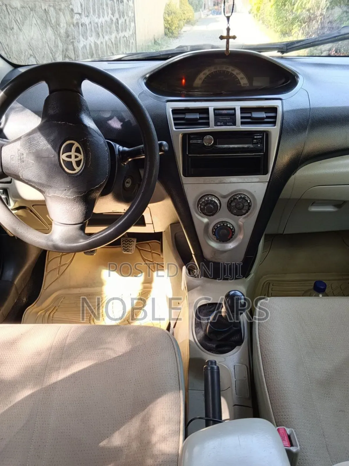 Toyota Yaris 2007 Blue