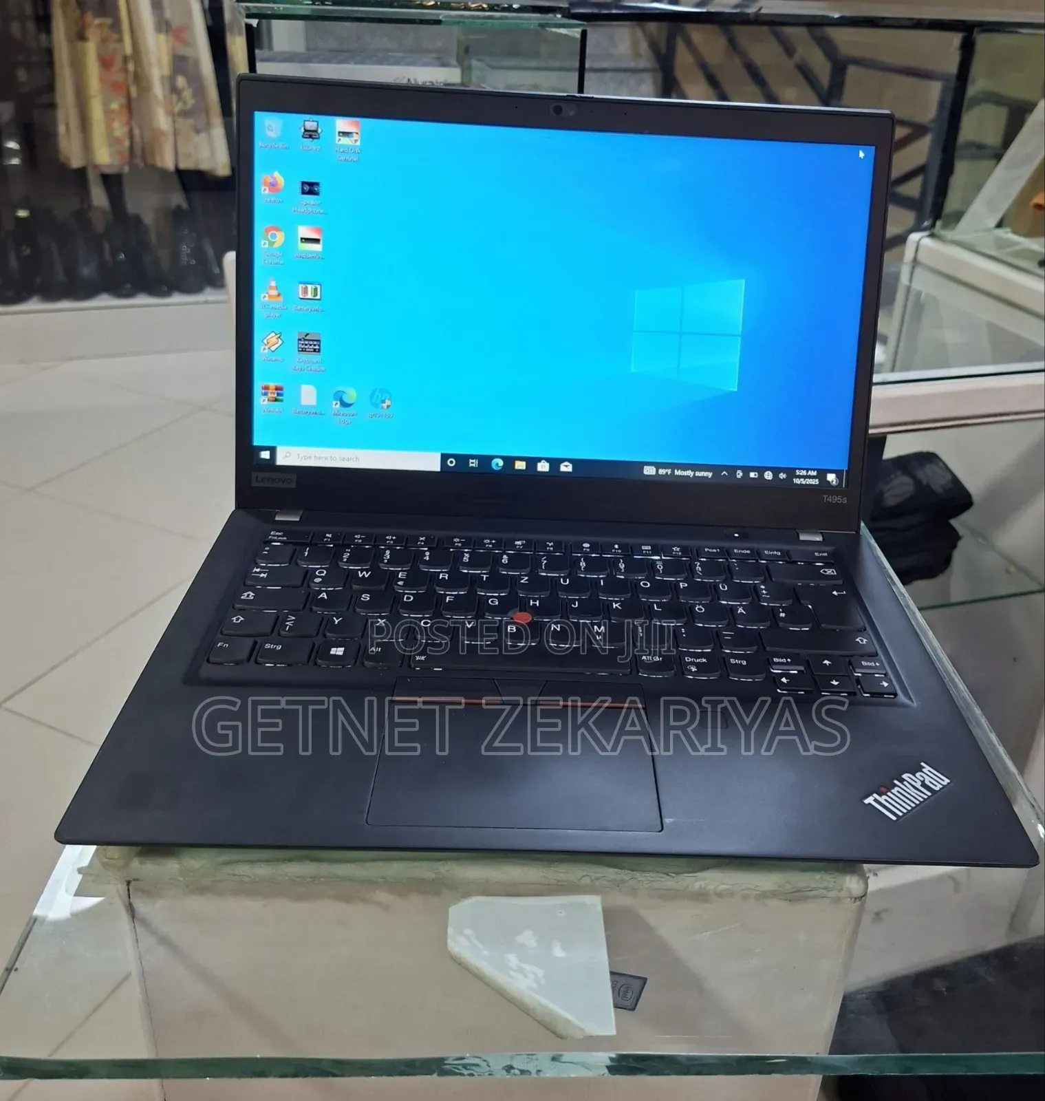 New Laptop Lenovo ThinkPad T495s 16GB AMD Ryzen 7 SSD 512GB