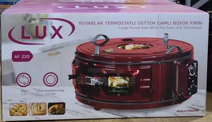 Orginal Lux Round Oven ትልቁ (Family Size) Made in Turkey