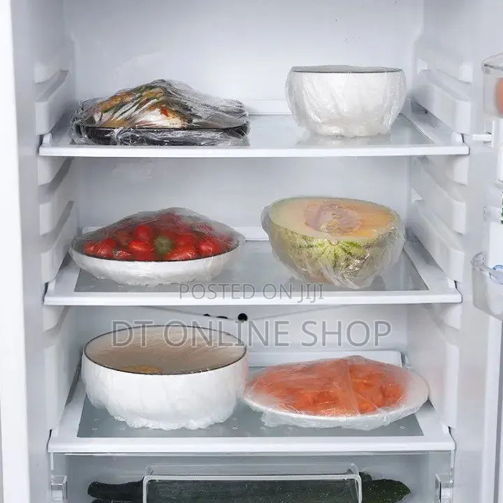 100 Pieces Disposable Food Cover,