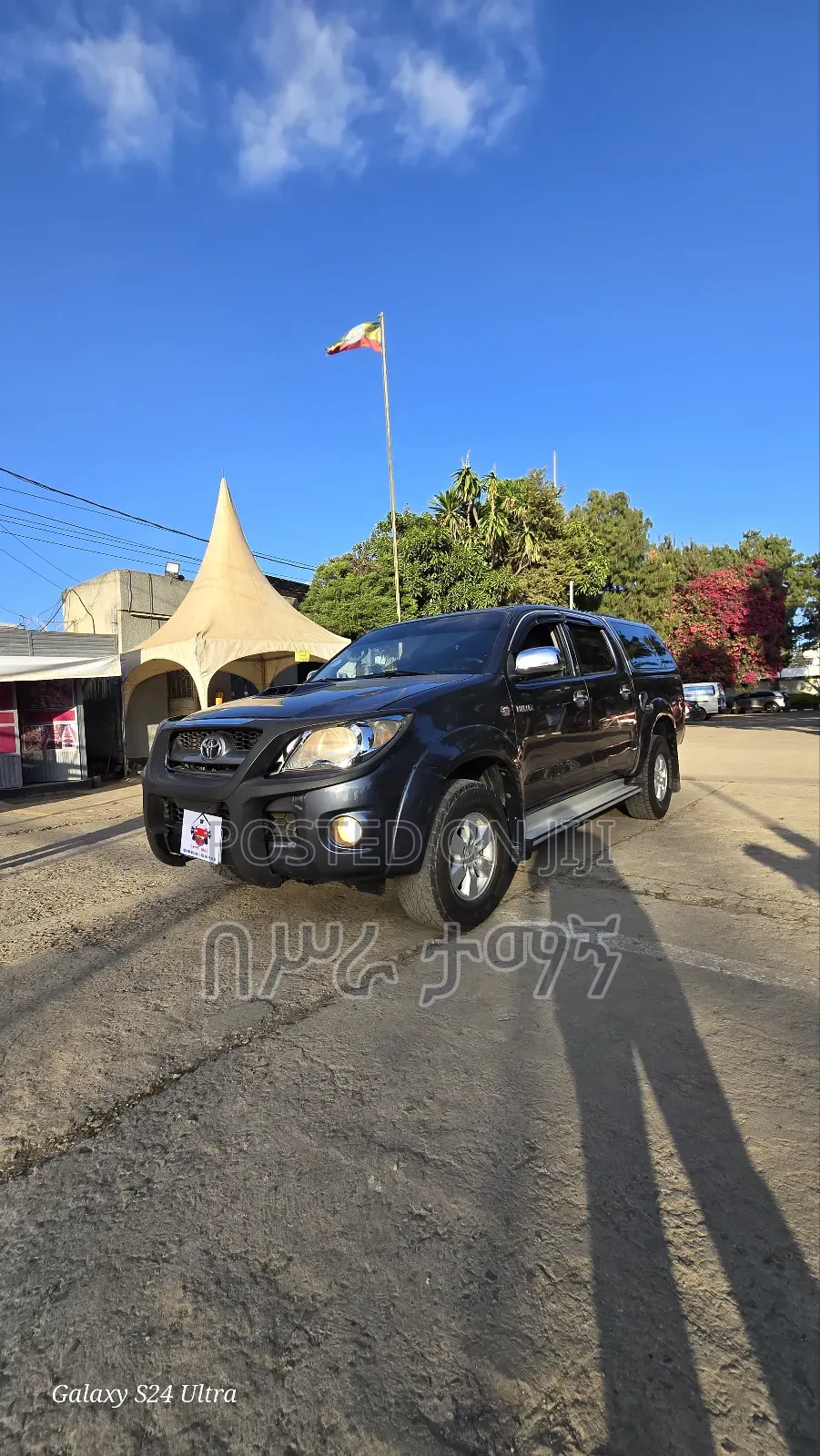 Toyota Hilux 2010 Gray