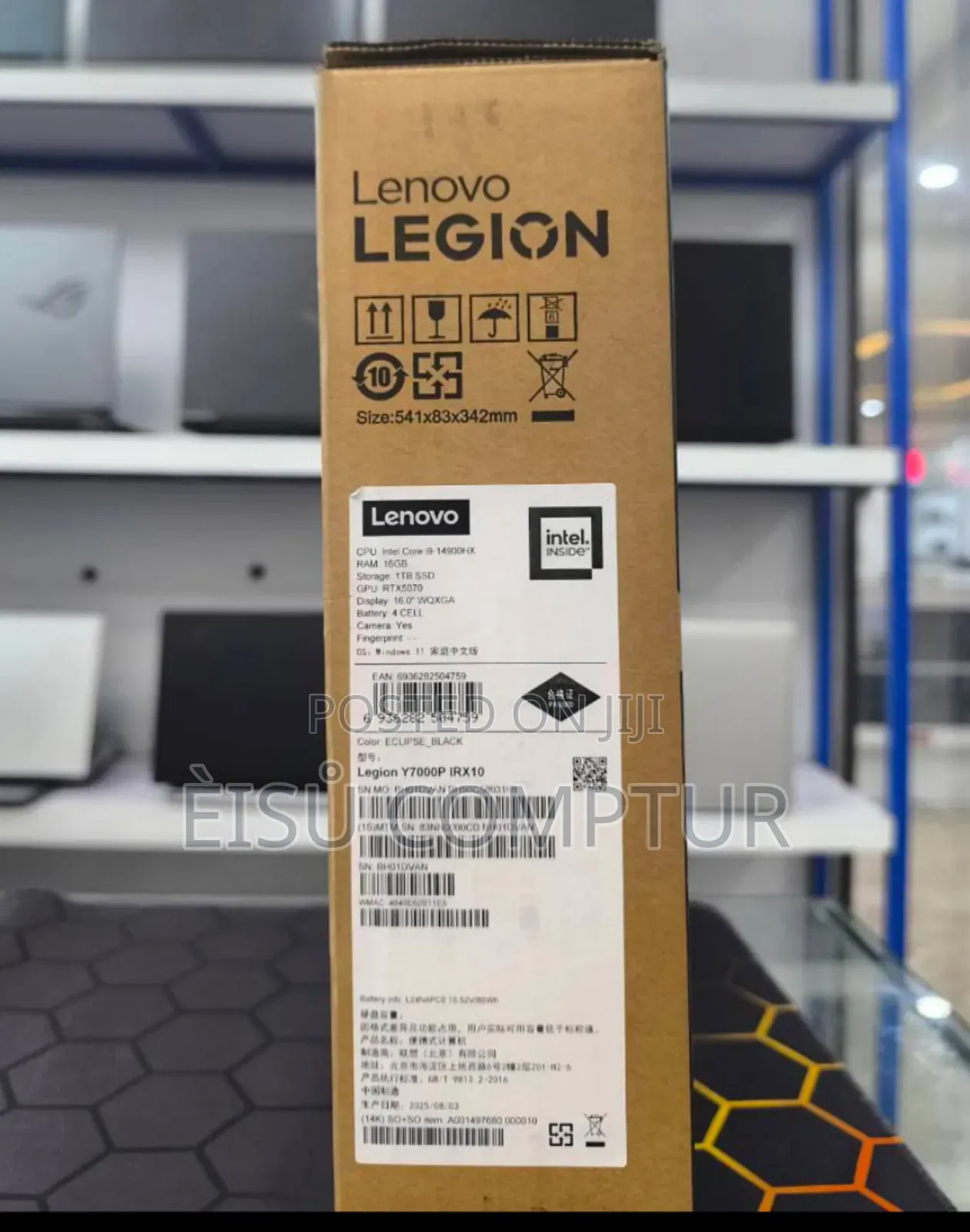 New Laptop Lenovo Legion 5 16GB Intel Core I9 SSD 1T