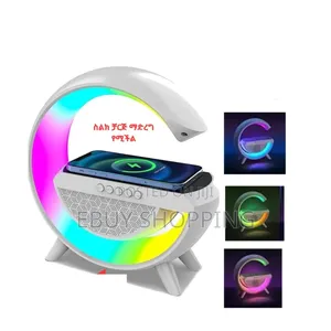 Space-Saving 3-in-1: Fast Wireless Charger, Rich Bass