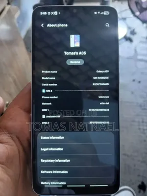 Samsung Galaxy A05 64 GB White