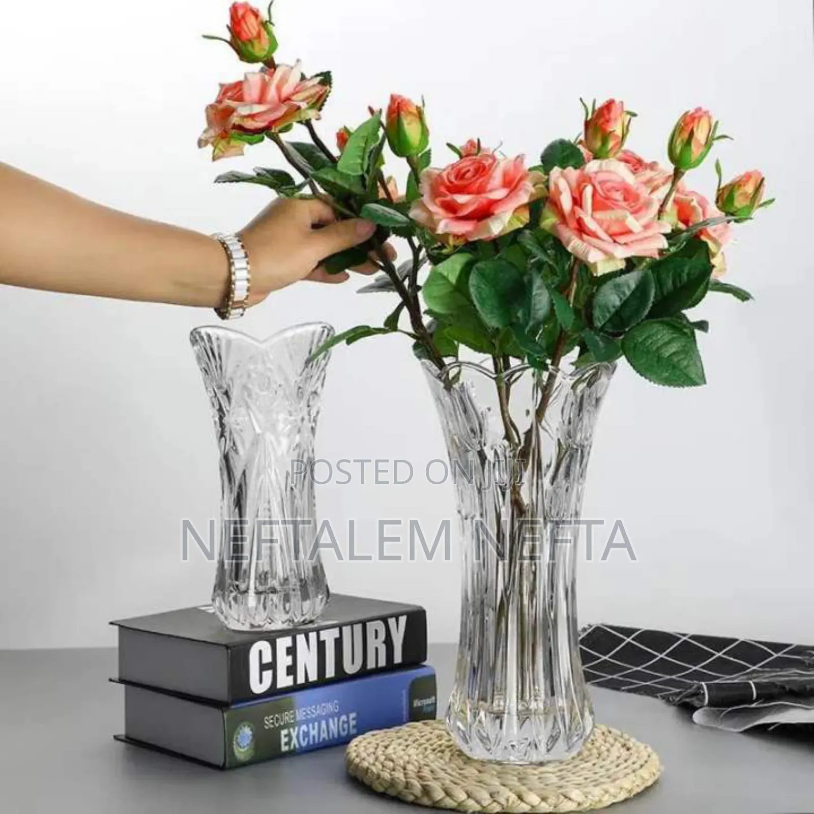 3 in 1 Glass Vase