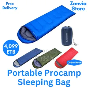 Portable Procamp Sleeping Bag -Original/Free Delivery/