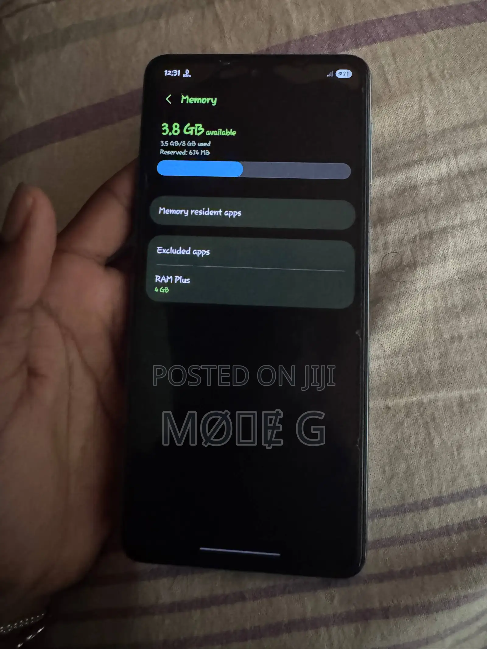 Samsung Galaxy M53 128 GB Green