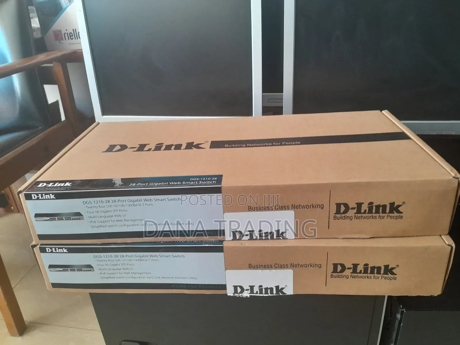 New D-Link Managed Switch DGS-1210 28 Port