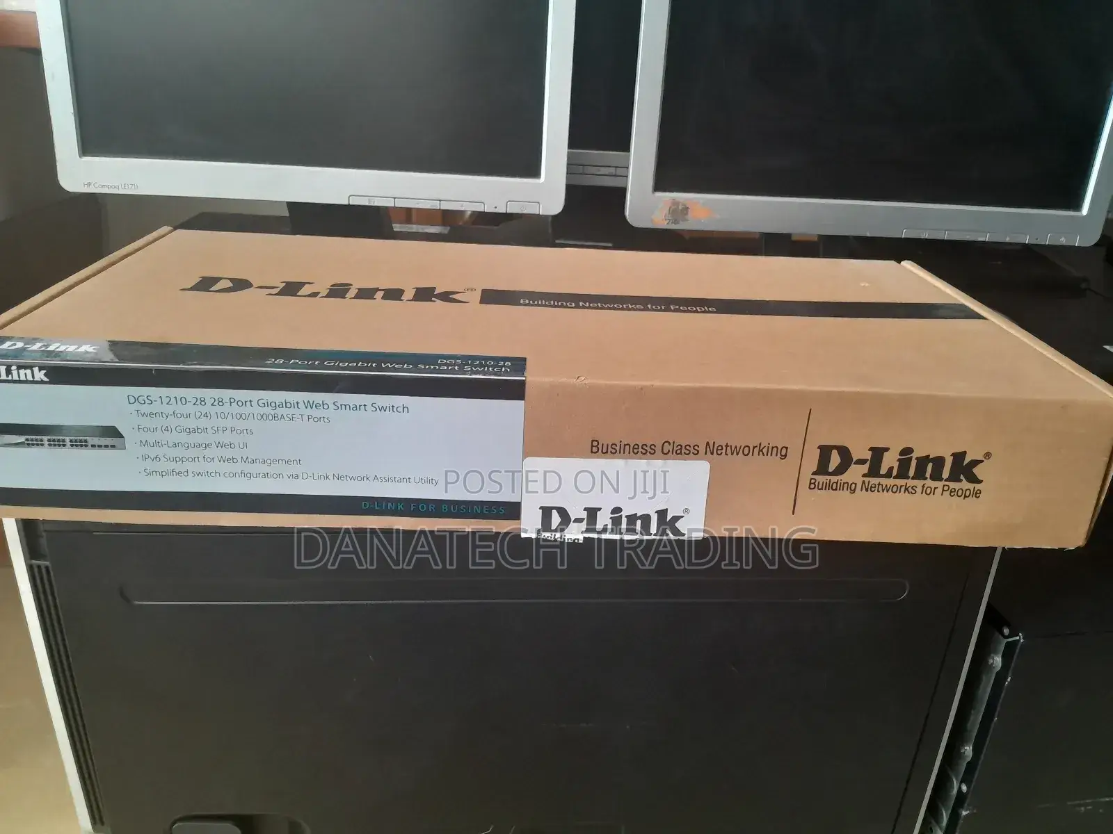 New D-Link Managed Switch DGS-1210 28 Port