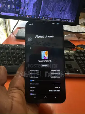 New Samsung Galaxy M15 128 GB Black