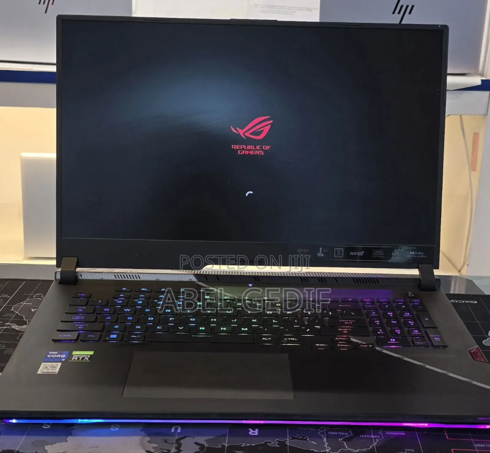 New Laptop Asus ROG Strix G17 16GB Intel Core I9 SSD 1T