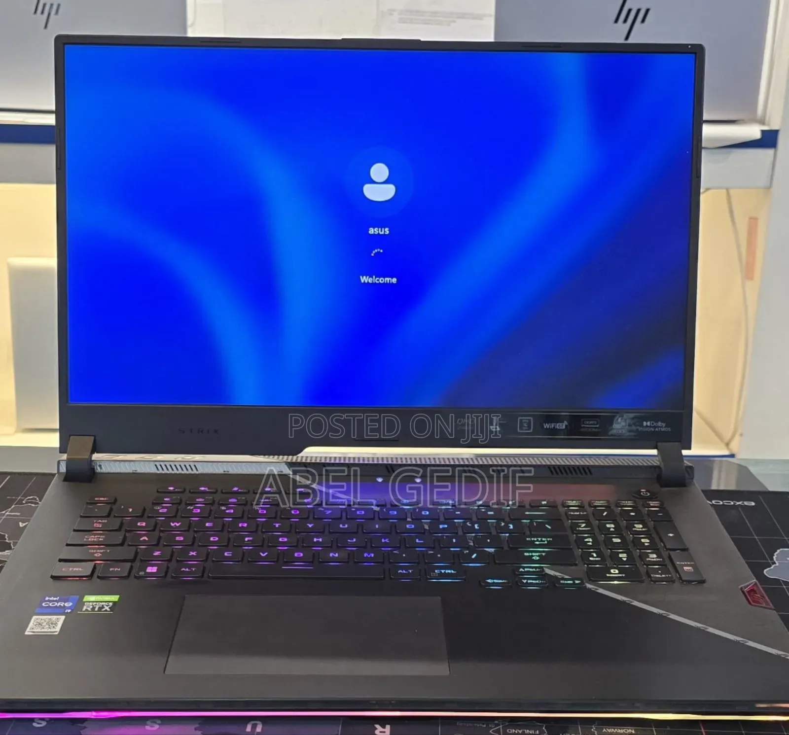 New Laptop Asus ROG Strix G17 16GB Intel Core I9 SSD 1T
