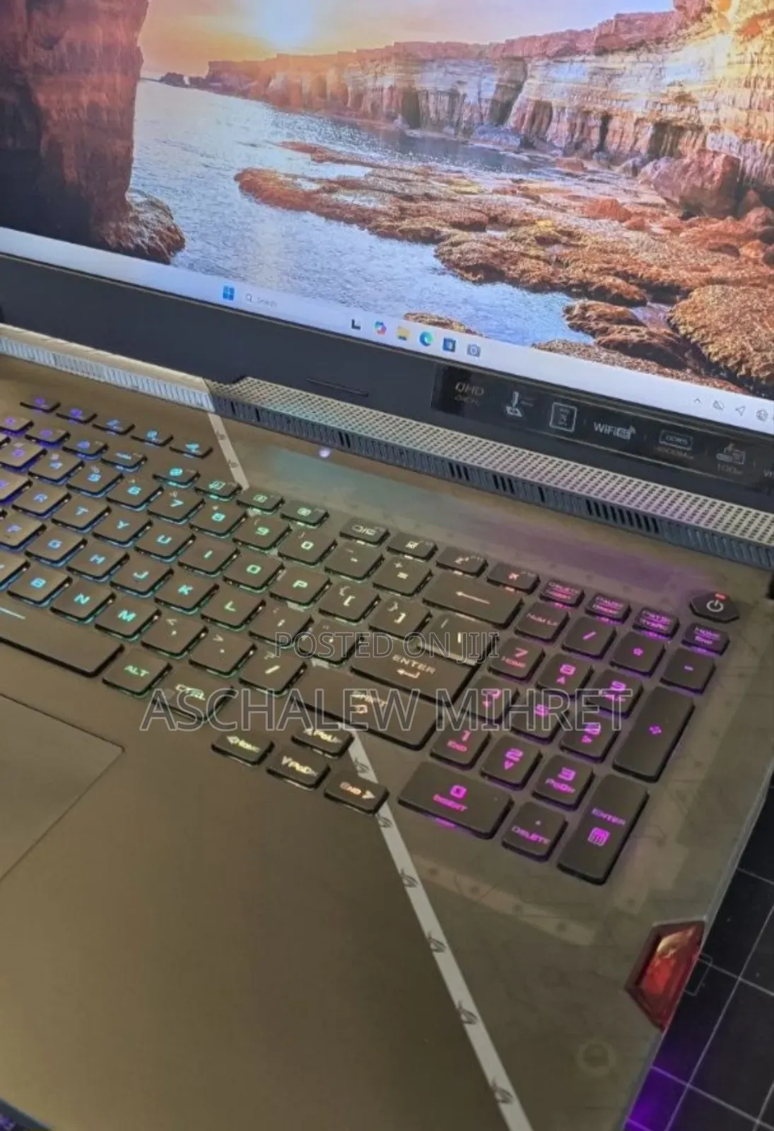 New Laptop Asus ROG Strix G17 16GB Intel Core I9 SSD 1T