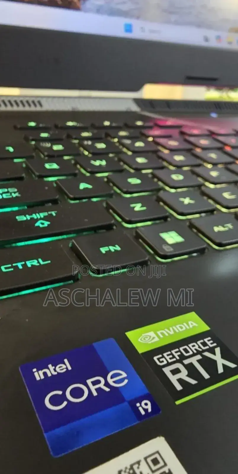 New Laptop Asus ROG Strix G17 16GB Intel Core I9 SSD 1T