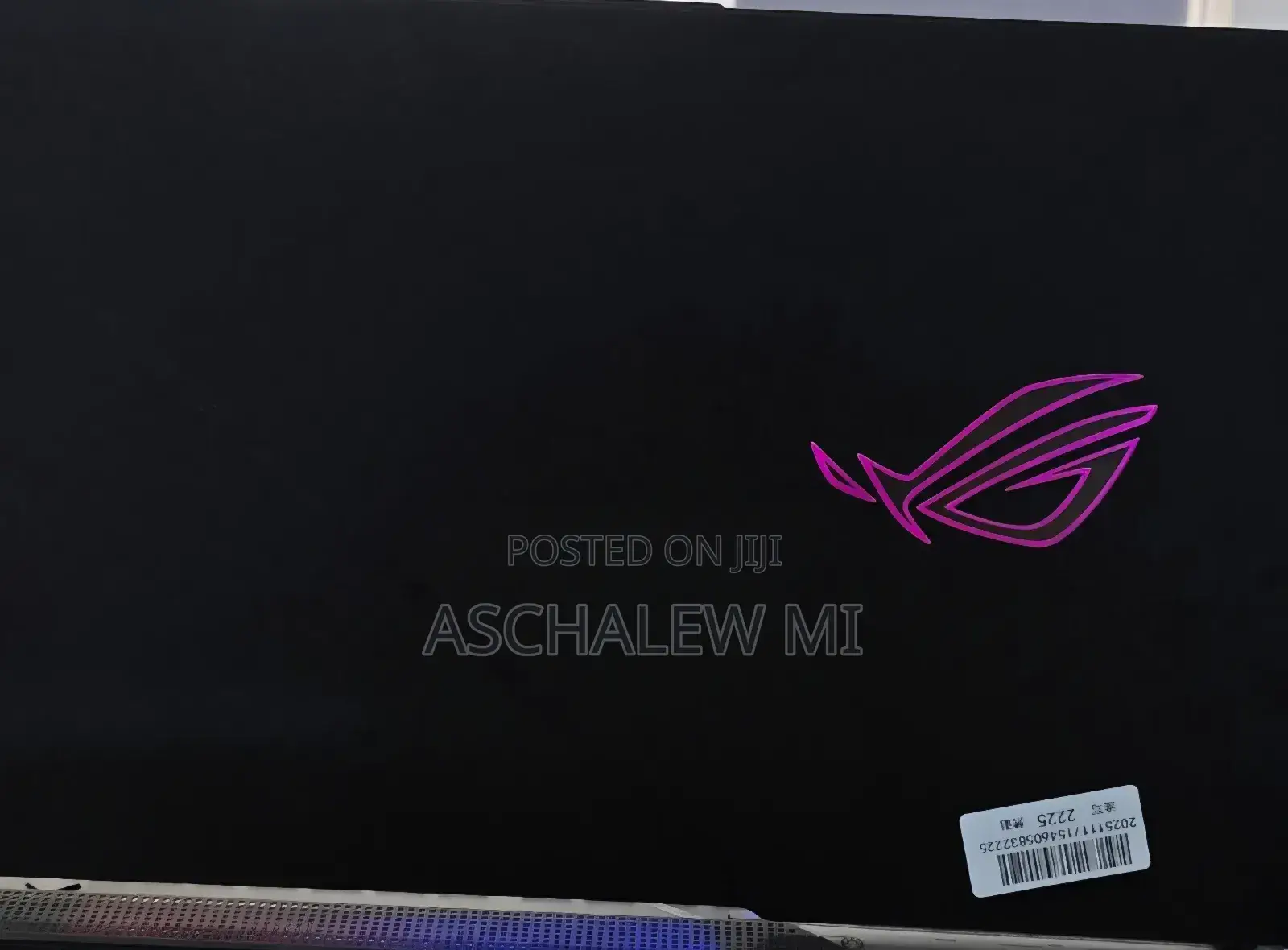 New Laptop Asus ROG Strix G17 16GB Intel Core I9 SSD 1T