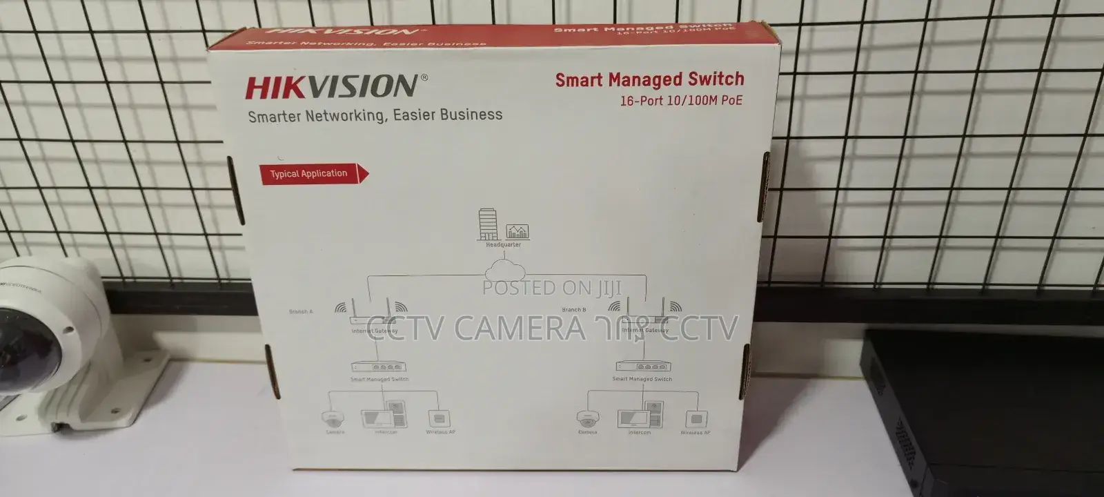 Hikvision Smart 16port Managed Switch