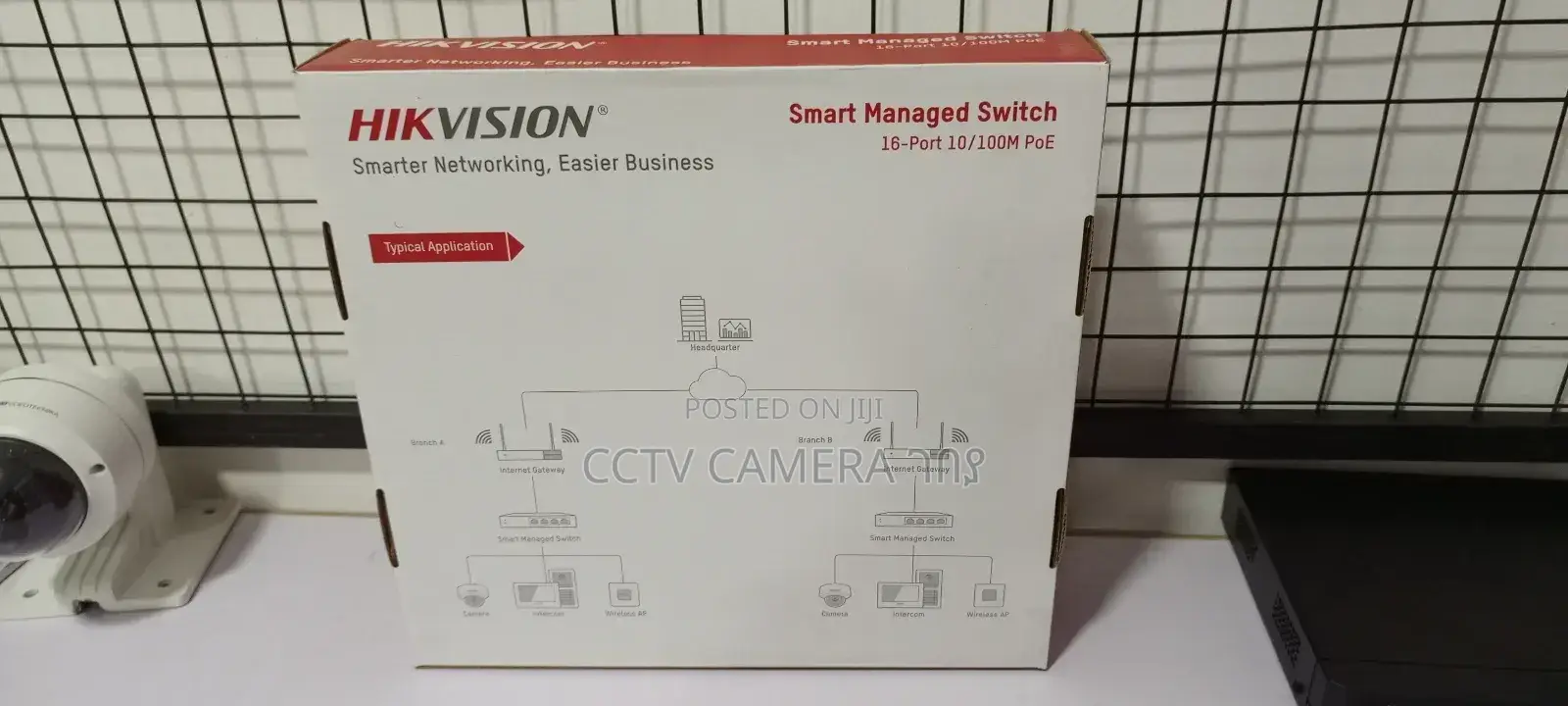 Hikvision Smart 16port Managed Switch