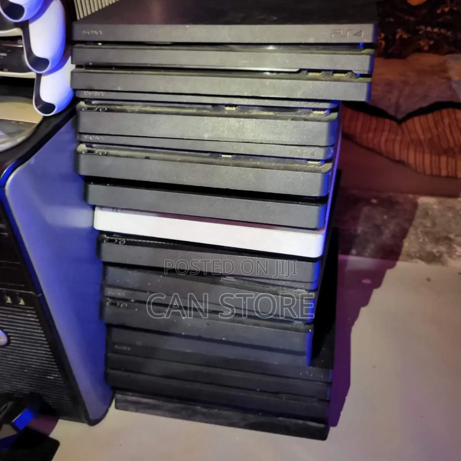 Ps4 Slim Pro Fat ሁሉም አይነት አለን በቅናሽ ዋጋ